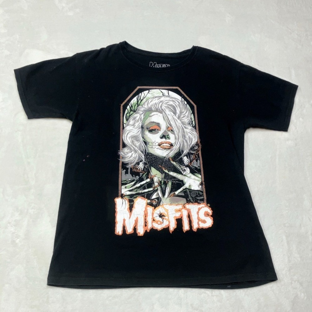 Misfits Band T-Shirt Men's XS Short‎ Graphic Print Horror Punk Music Merch Y2K